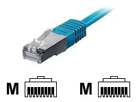 equip - Patch-Kabel - RJ-45 (M) zu RJ-45 (M) - 3 m - SSTP-Kabel - CAT 6 - geformt, verseilt - Blau