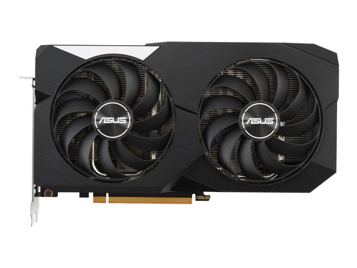 ASUS Dual Radeon RX 6650 XT OC Edition - Grafikkarten - Radeon RX 6650 XT - 8 GB GDDR6 - PCIe 4.0 - HDMI, 3 x DisplayPort