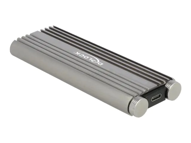 Delock External Enclosure for M.2 NVMe PCIe SSD with SuperSpeed USB 20 Gbps (USB 3.2 Gen 2x2) 42001