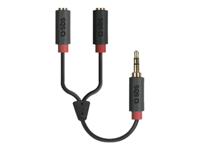 SBS TECABLESPLITTER - Audio-Splitter - mini-phone