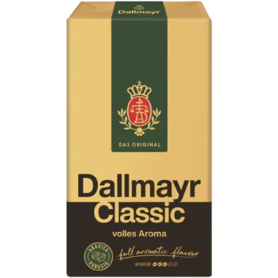 Dallmayr Classic 500g, 500 g, Medium geröstet, Americano, Espresso, Tasche, 500 g 236000000