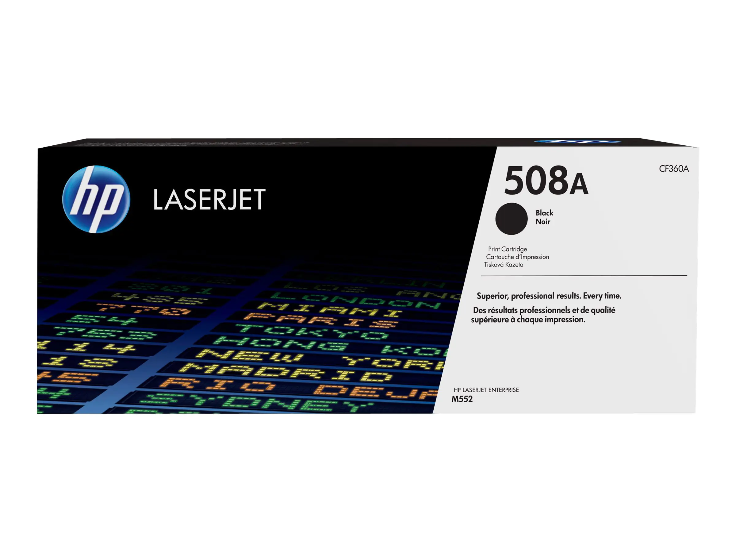HP 508X - Hohe Ergiebigkeit - Schwarz - original - LaserJet - Tonerpatrone (CF360X) - für Color LaserJet Enterprise MFP M577; LaserJet Enterprise Flow MFP M577