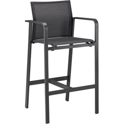 BEST Barhocker Rhodos 74cm Ergotex anthrazit