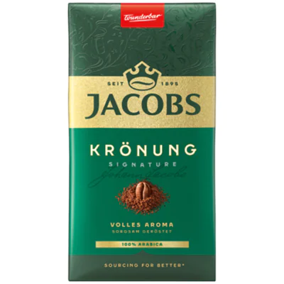 JACOBS Kaffee Krönung Signature gemahlen 500 g/Pack.