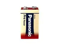 Panasonic Batterie Pro Power 9V Block 6LR61 1er Blister Alkaline 6LR61PPG/1BP