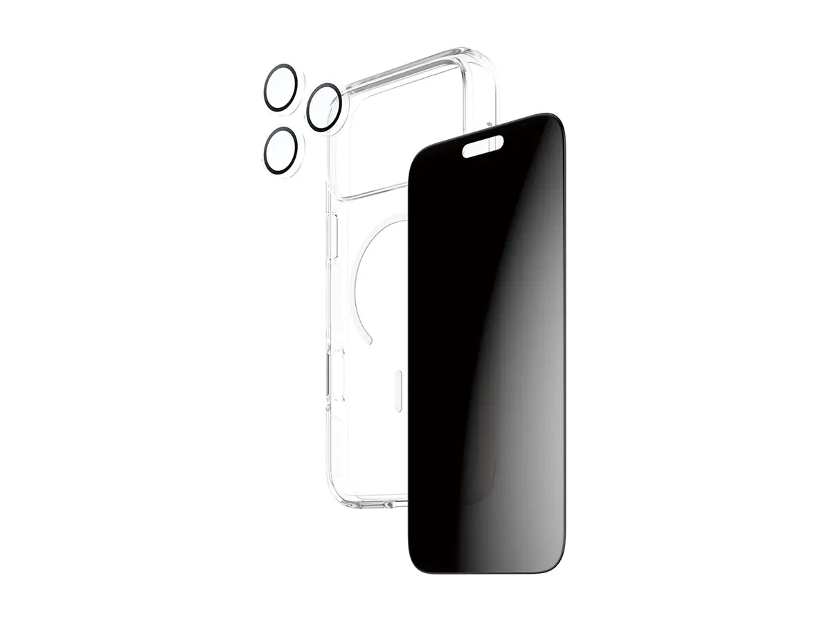 PanzerGlass CARE by PanzerGlass - 3-in-1 Schutz Datenschutz Paket - hintere Abdeckung für