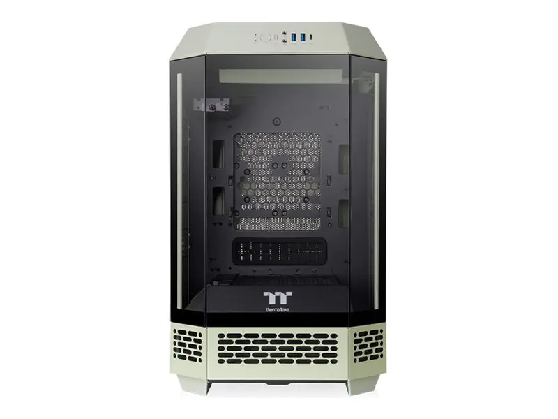 Thermaltake The Tower 250 hellgruen Tempered Glass