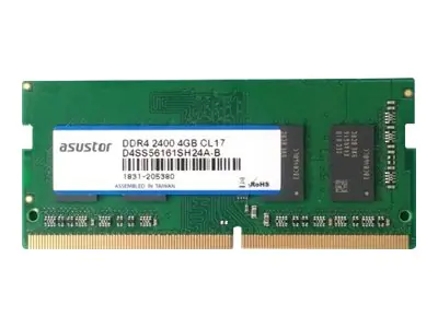 Asustor DDR4 - Modul - 4 GB - SO DIMM 260-PIN 92M11-S4D40