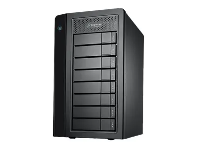 Promise Pegasus32 R8 - Festplatten-Array - 112 TB - 8 Schächte (SATA-600) - HDD 14 TB x 8 - Thunderbolt 3, USB 3.2 Gen 2 (extern)