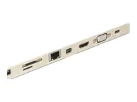Delock Dust Cover for mini Displayport - Schutzumschlag - Schwarz (Packung mit 10)