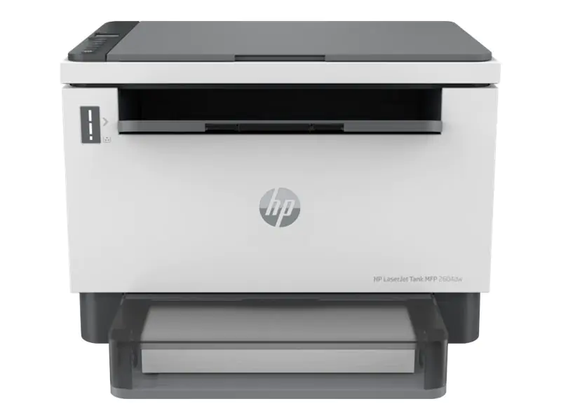 HP LaserJet Tank MFP 2604dw - Multifunktionsdrucker - s/w - Laser - nachfüllbar - 216 x 297 mm (Original) - A4/Legal (Medien) - bis zu 23 Seiten/Min. (Kopieren) - bis zu 22 Seiten/Min. (Drucken) - 250 Blatt - USB 2.0, LAN, Wi-Fi(n), Bluetooth