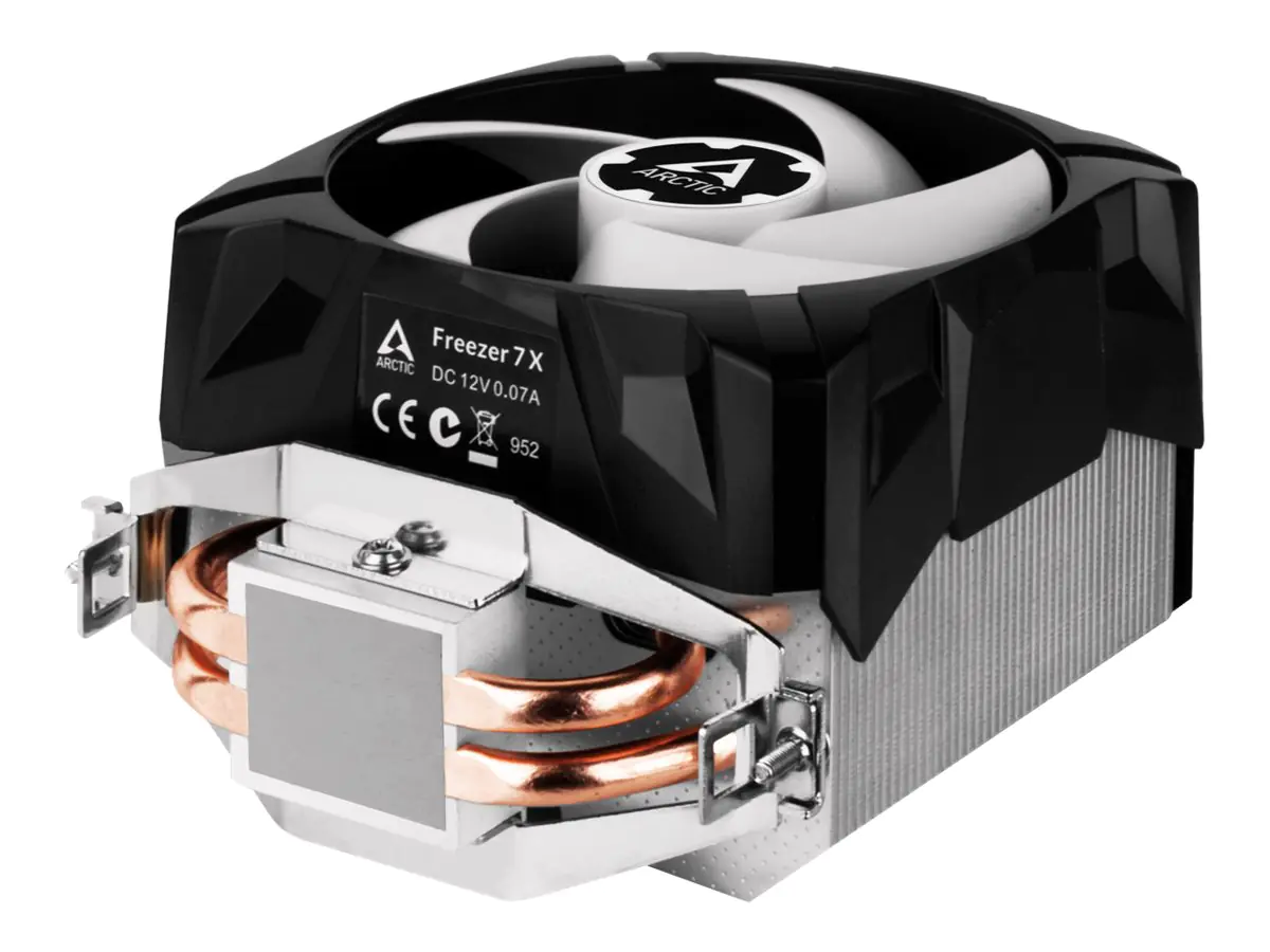 Arctic Freezer 7X - Prozessor-Luftkühler - (für: LGA1851, LGA1700, LGA1200, LGA1150, LGA1151, LGA1155, LGA1156, AM5, AM4, AM3, AM3+, FM2, FM2+, FM1) - Aluminium-Lamellen - 92 mm