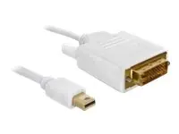 Delock - DisplayPort-Kabel - Mini DisplayPort (M) zu DVI-D (M) - 5 m - für Apple MacBook; MacBook Air; MacBook Pro