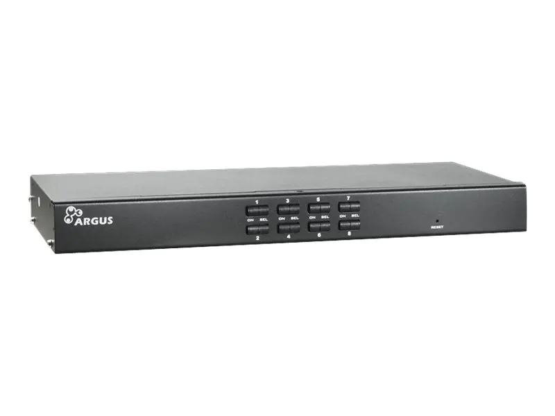 Inter-Tech Argus KVM AS-9108DU - KVM-Switch - 8 x KVM port(s)