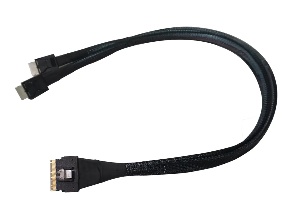 HighPoint - Internes SAS-Kabel - Slim SAS (SFF-8654) zu OCuLink (SFF-8611) - 50 cm - NVMe Connection - für SSD7500 Series SSD7580B