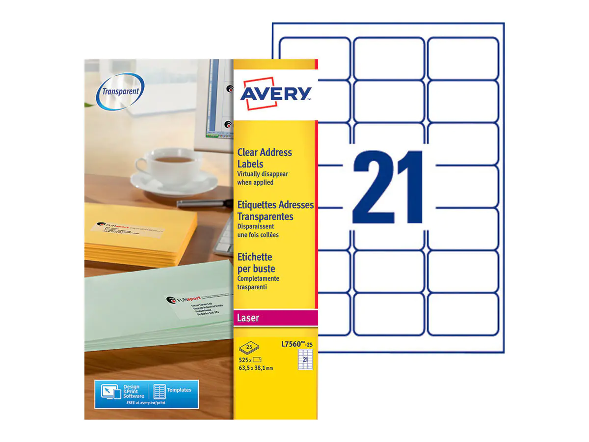 Avery Zweckform A L7560-25