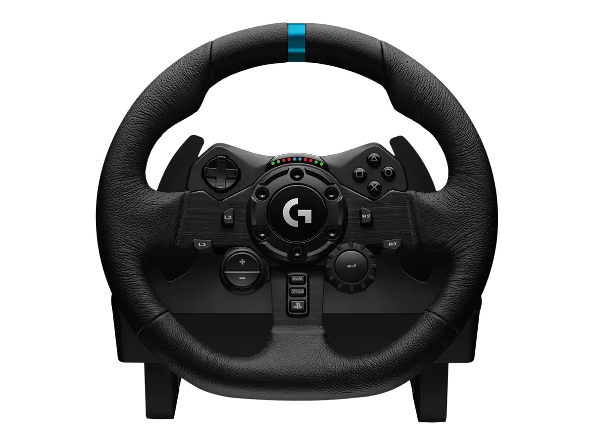Logitech G923 - Lenkrad- und Pedale-Set - kabelgebunden - für PC, Sony PlayStation 4, Sony PlayStation 5