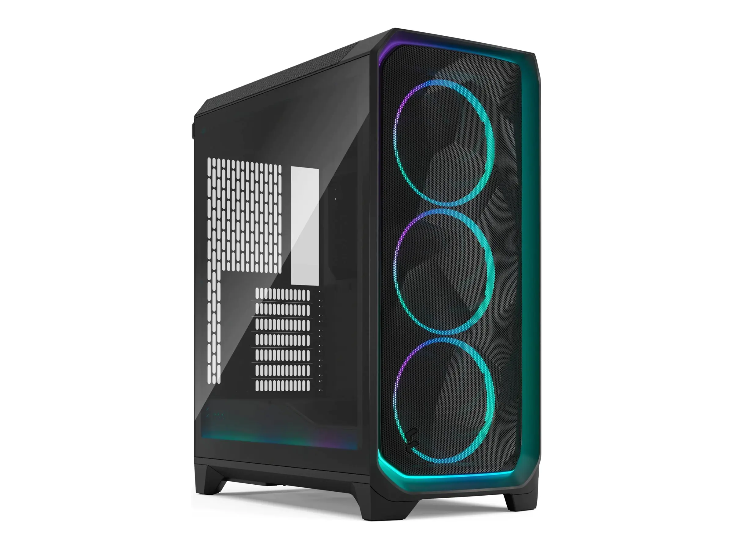 Fractal Design Meshify 3 Ambience Pro RGB Light Tint Black - Midi/Minitower - ATX