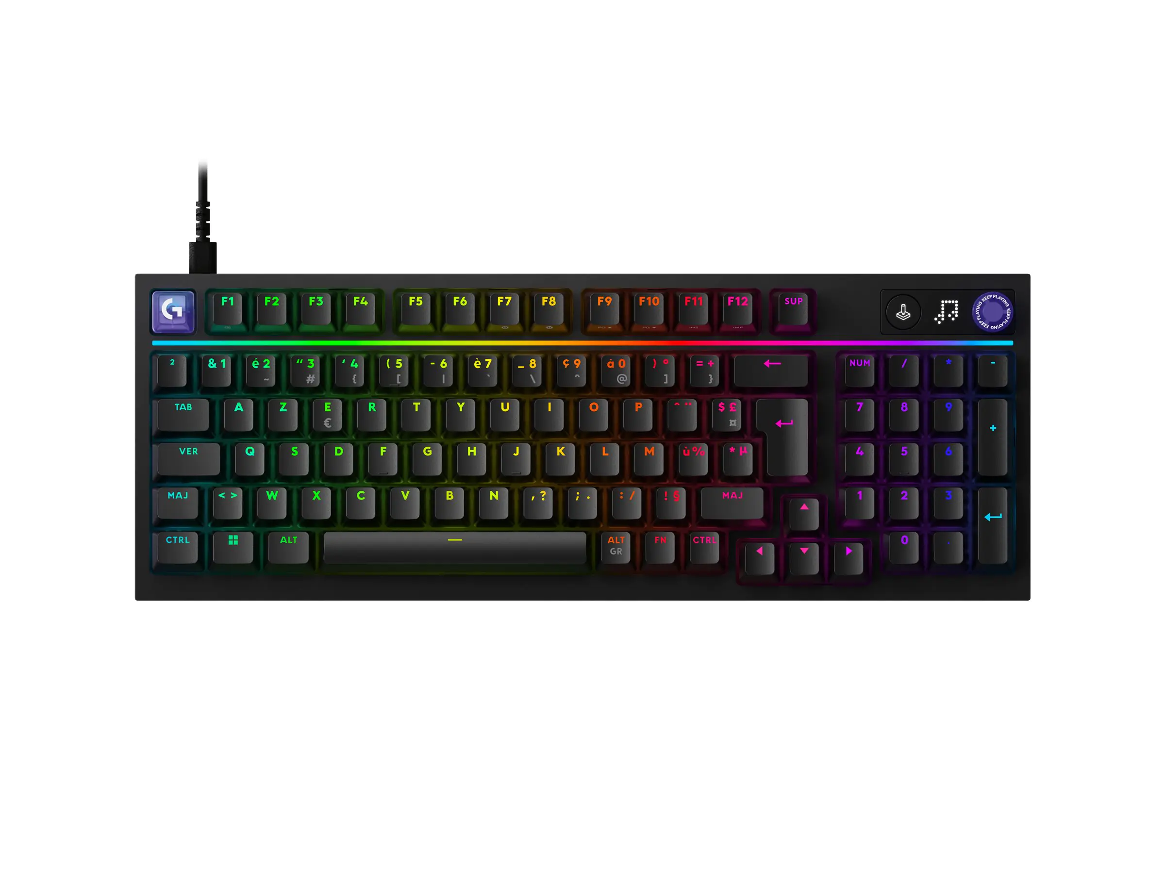 Logitech G G316 X 98 - Tastatur - 98% - full