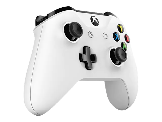 Microsoft Xbox Wireless Controller - Game Pad - kabellos - Bluetooth - weiß - für Microsoft Xbox Series X, Microsoft Xbox One S, Microsoft Xbox One X, Microsoft Xbox One, PC