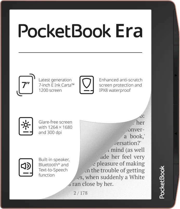 Pocketbook Era Stardust Silver 16GB - E-Book-Reader - PB700-U-16-WW-B
