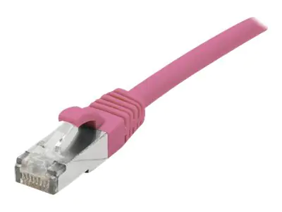 exertis Connect Connect 854380 - 5 m - Cat6a - S/FTP (S-STP) - RJ-45 - RJ-45 - Pink