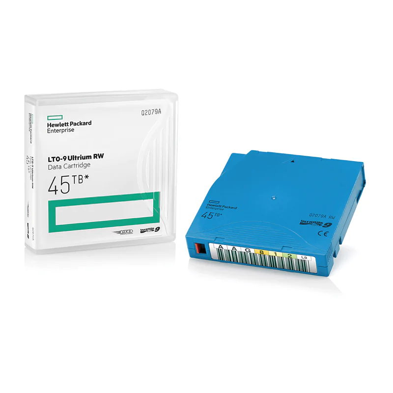 HPE - LTO Ultrium 9 - 18 TB / 45 TB - Hellblau - für P/N: R7E99A, R7F00A, R7F01A, R7F02A