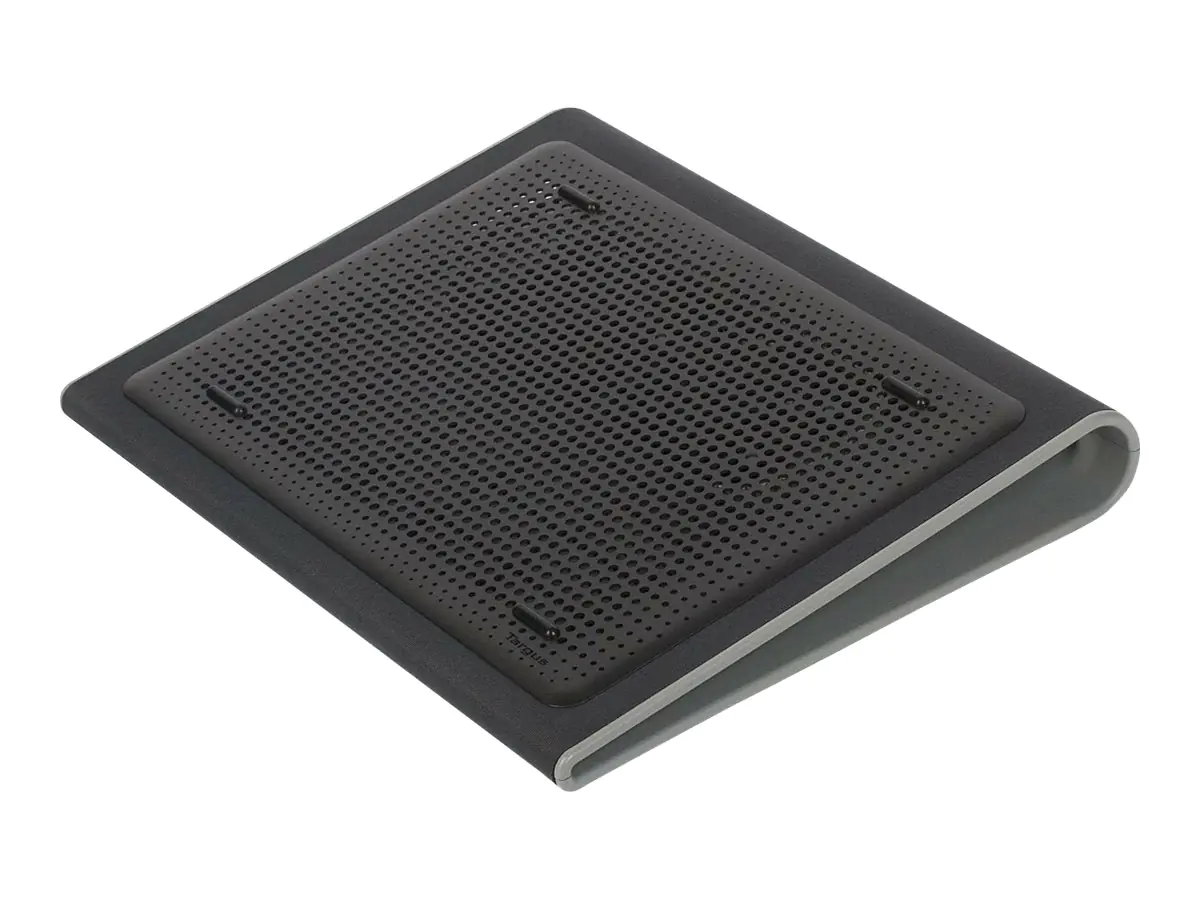 Targus Lap Chill Mat - Notebook-Kühlpad - 43.2 cm - 15" - 17" - Schwarz, Grau