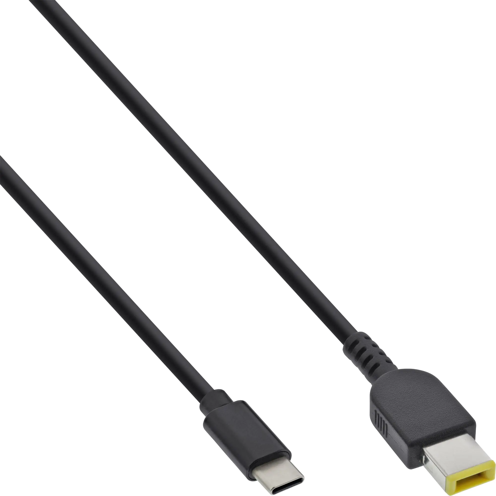 InLine - Stromkabel - 24 pin USB-C (M) zu Stromstecker (11 mm x 11 mm x 4,5 mm) (M) - DC 18 - 20 V - 3.25 A - 2 m - Schwarz