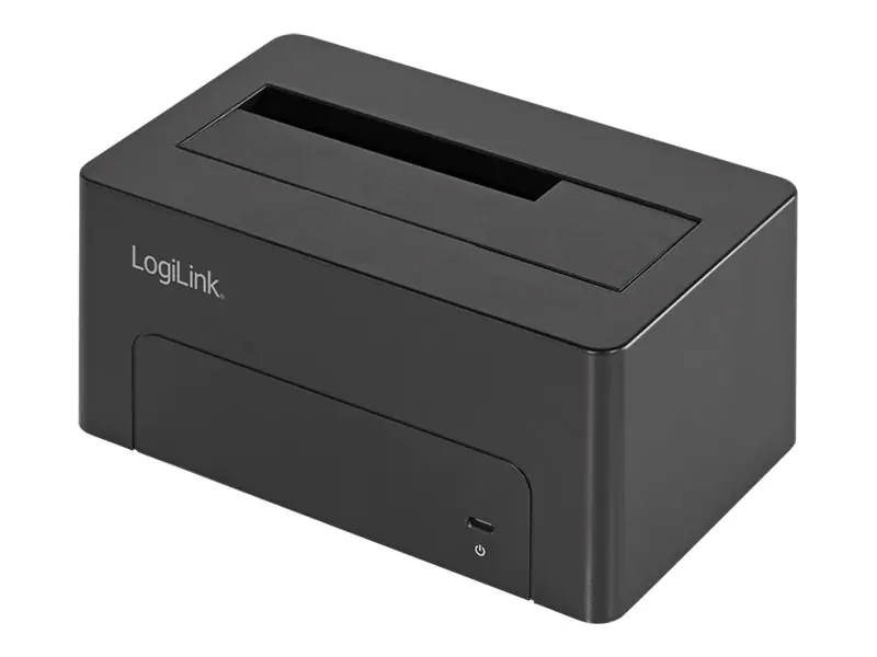 LogiLink Quickport - HDD-Dockingstation - 2,5" / 3,5" gemeinsam genutzt (6,4 cm/8,9 cm gemeinsam genutzt) - SATA 6Gb/s - USB 3.1 (Gen 2)
