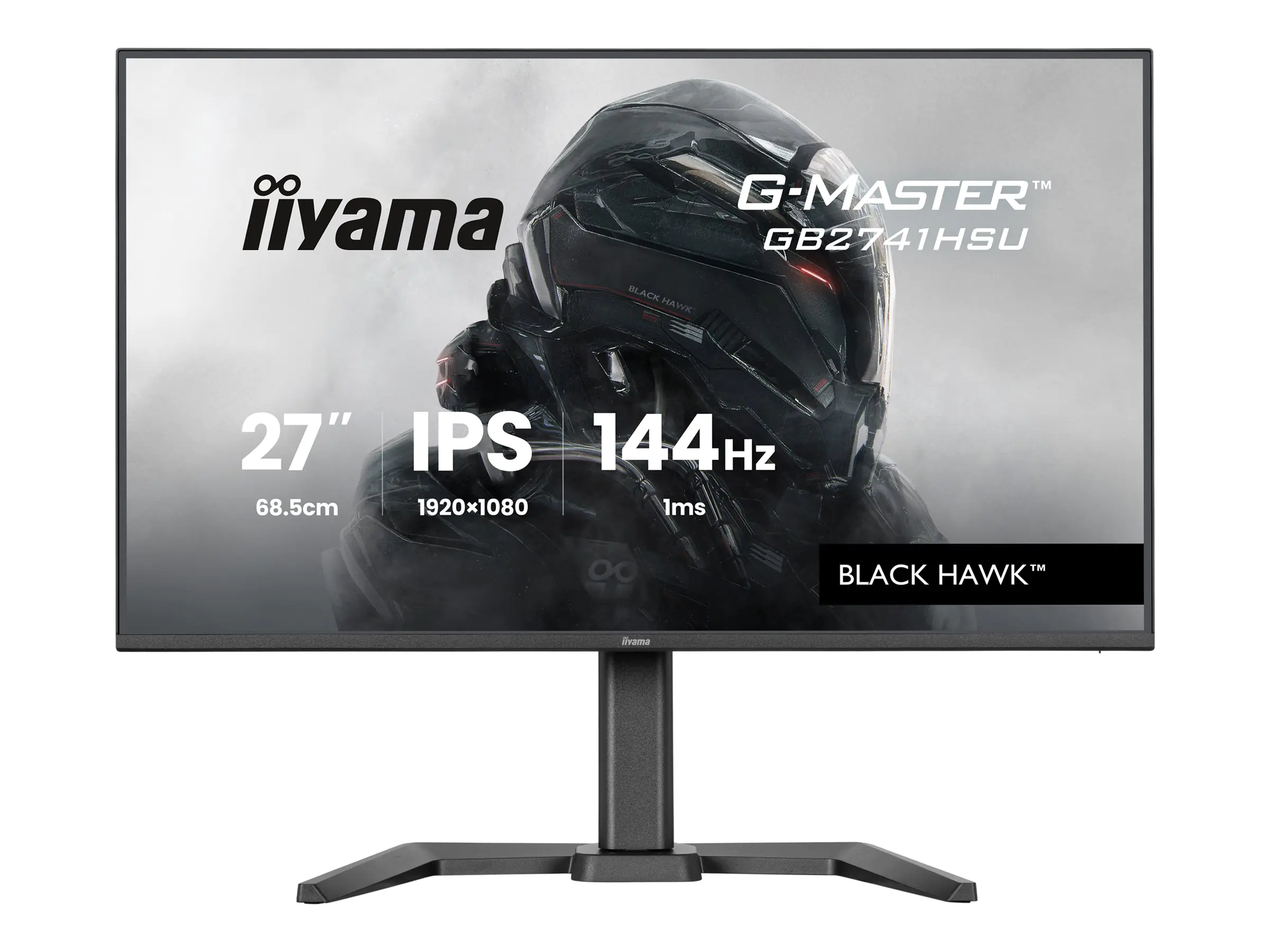 Iiyama G-MASTER Black Hawk GB2741HSU-B1 - LED-Monitor - Gaming - 68.5 cm (27")