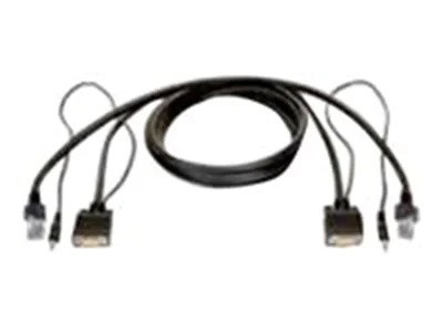 Bachmann VGA- / Audio- / Netzwerkkabel - HD-15 (VGA)