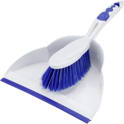 BÜMAG Kehrgarnitur YOYO 34 x 10,6 x 25 cm (B x H x T) Kunststoff blau/weiß