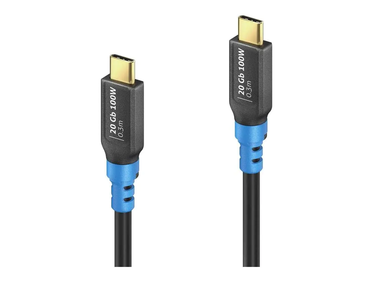 PureLink USB-C>C Kabel 0.3m FlexInstall FI-U400-003