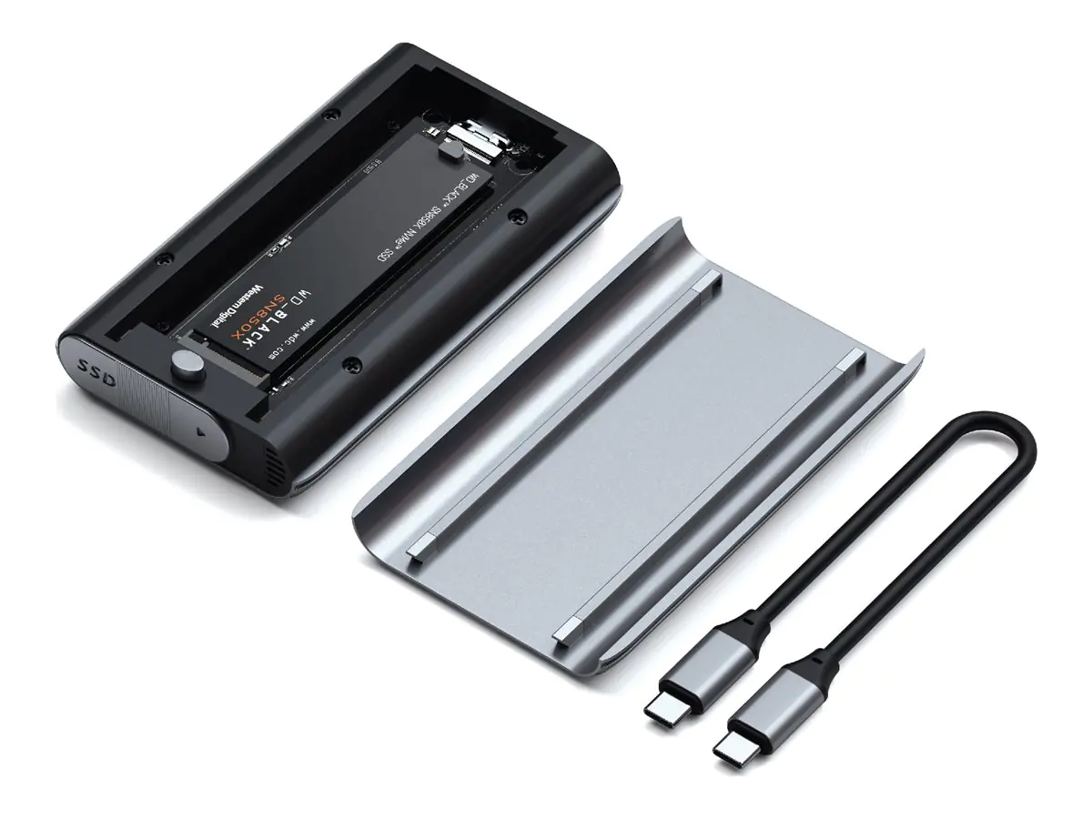 Satechi Pro - Speichergehäuse - M.2 - PCIe 4.0 x4 (NVMe) ST-EU4NPM