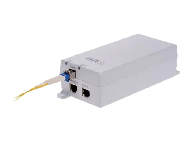 AXIS T8154 Midspan - Power Injector (intern) - Wechselstrom 100-240 V - 60 Watt - Indien, Europa - für AXIS C1410, P1385-E, W400