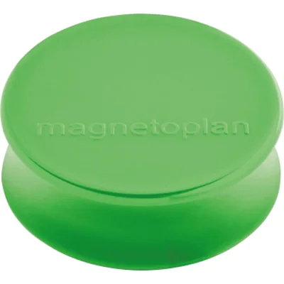 magnetoplan Magnet Ergo Large 16650105 34mm maigrün 10 St./Pack.
