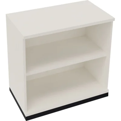 Regal 2OH B800xT442xH781mm Anthrazit-Metallic/Diamant Weiß