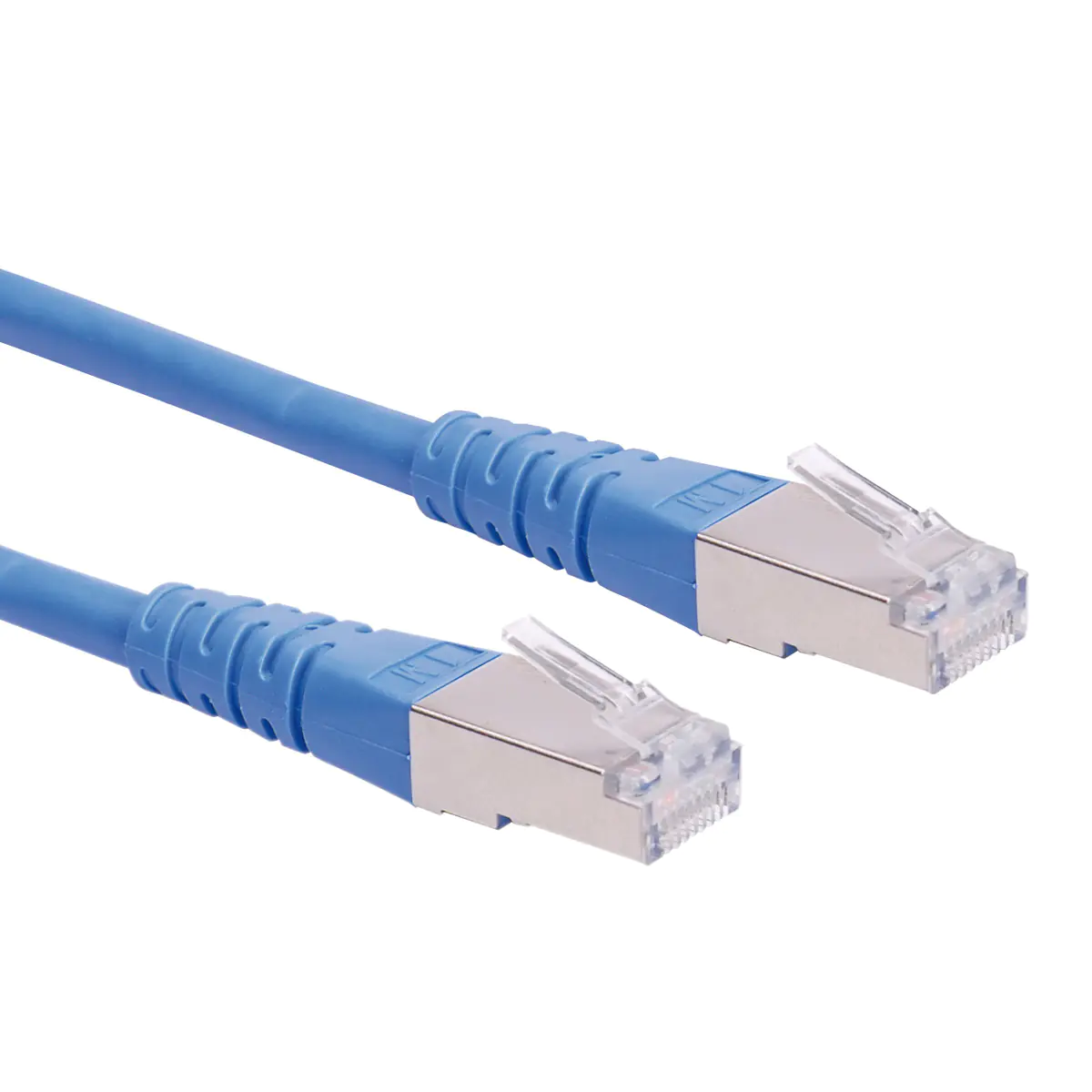 Roline - Patch-Kabel - RJ-45 (M) zu RJ-45 (M) - 20 m - SFTP - CAT 6 - Blau