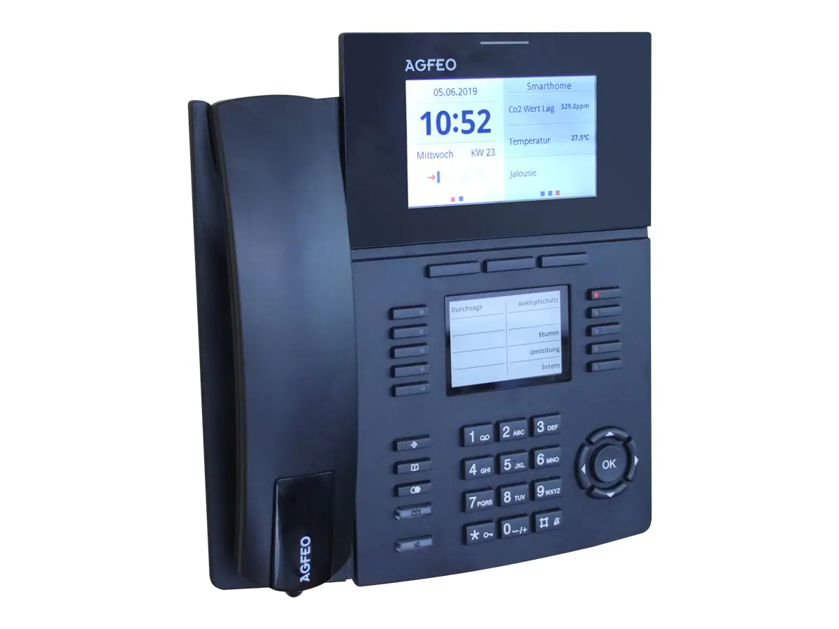 AGFEO ST 56 IP SENSORfon - VoIP-Telefon - weiß 6101635