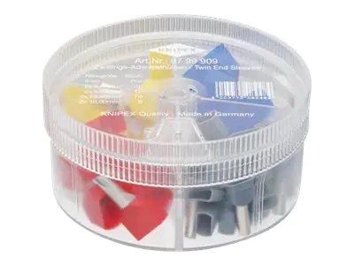 KNIPEX Aderendhülsen-Kit - Twin-Aderendhülsen