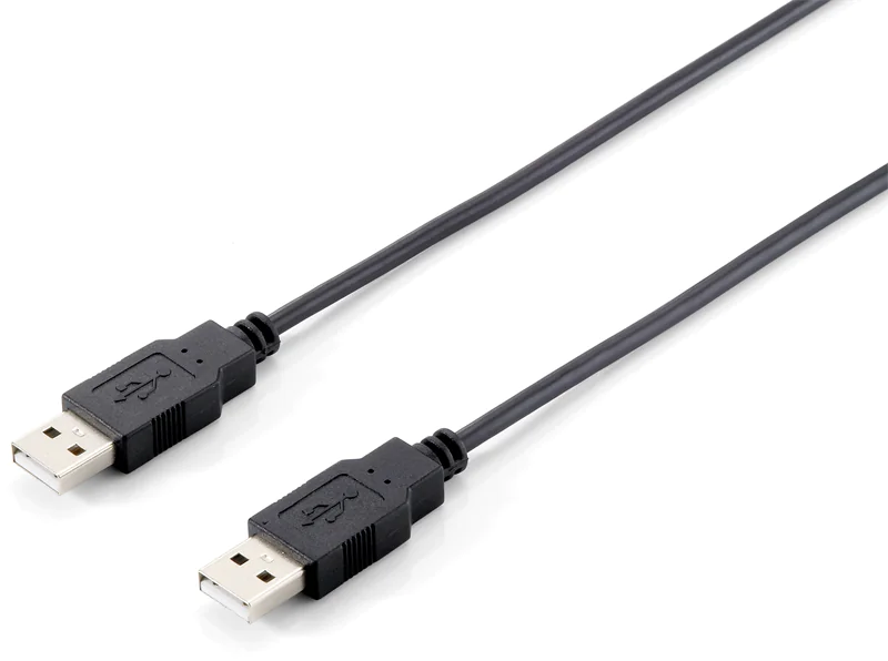 Equip - USB-Kabel - USB (M) zu USB (M) - USB 2.0 - 1.8 m - Schwarz