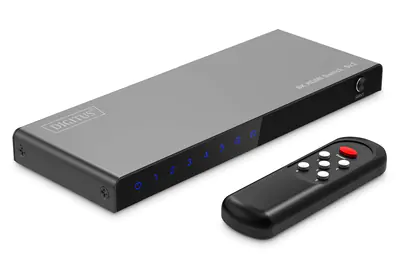 DIGITUS 8K HDMI Switch, 5x1