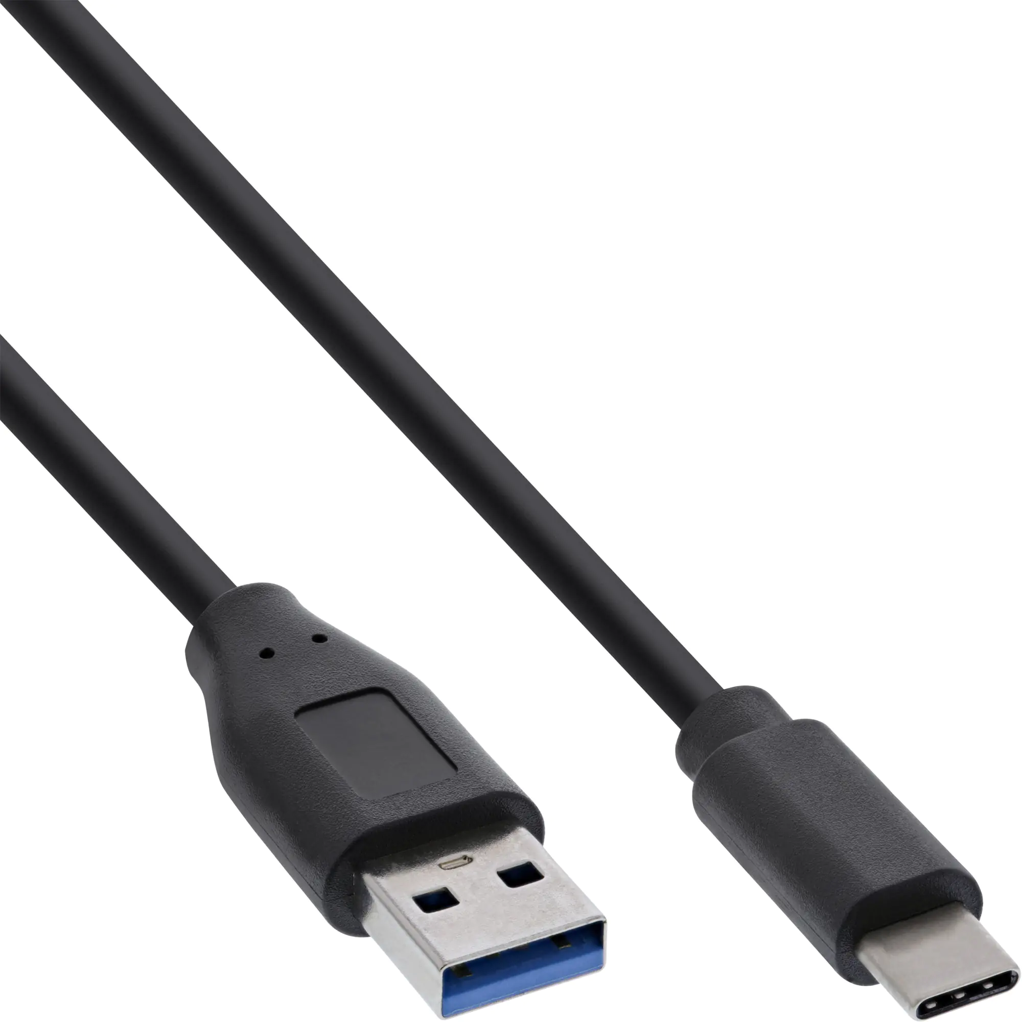 InLine - USB-Kabel - 24 pin USB-C (M) zu USB Typ A (M) - USB 3.1 - 1.5 A - 1.5 m - Schwarz