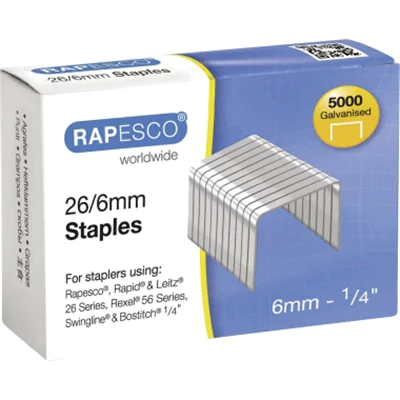 Rapesco Heftklammern 24/6 5.000 St. S24602Z3