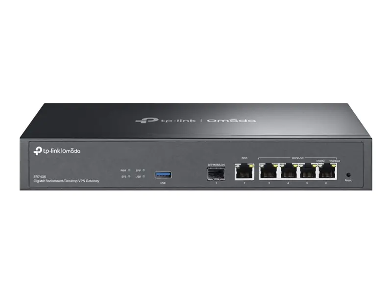 TP-LINK Omada ER7406 V1 - - Router - 4-Port-Switch