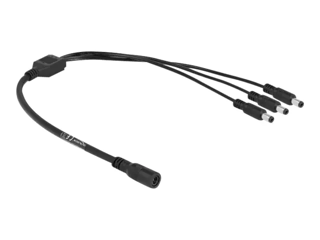 Delock Netz-Splitter - Gleichstromstecker 5,5 x 2 ,1 mm (W)