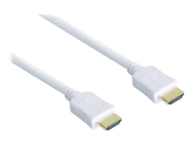 Good Connections - HDMI mit Ethernetkabel - HDMI (S) bis HDMI (S) - 50 cm - weiß