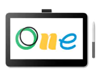 Wacom One 13 touch Pen display - Digitalisierer mit LCD Anzeige - kabelgebunden - USB-C