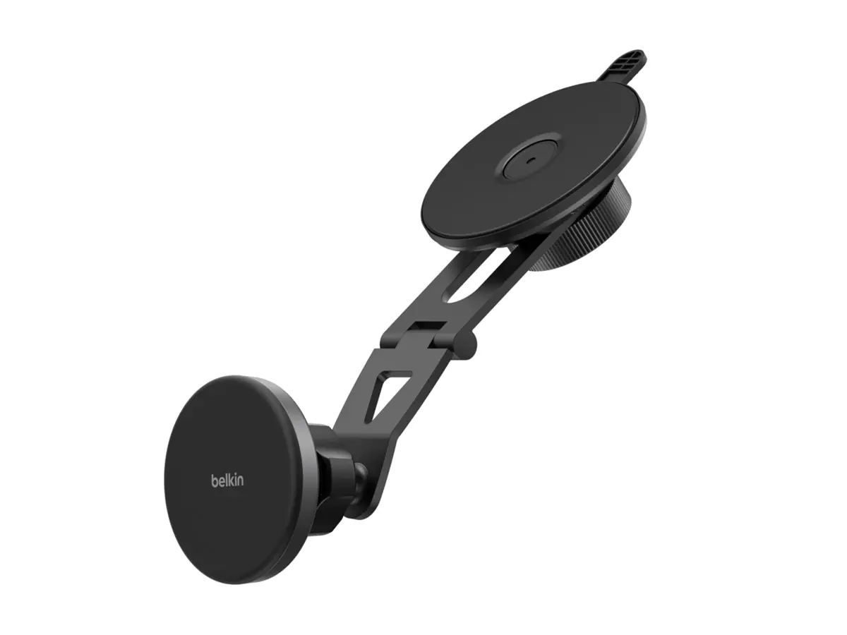 Belkin BoostCharge - Kfz-Halterung für induktives Laden - magnetisch - (kabelloses Auto-Ladegerät, Kfz-Netzteil) WIC013HQBK